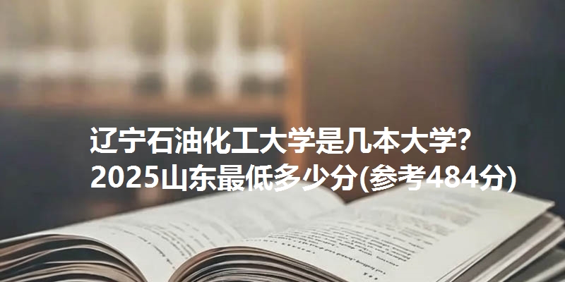 辽宁石油化工大学是几本大学？ 2025山东最低多少分(参考484分)