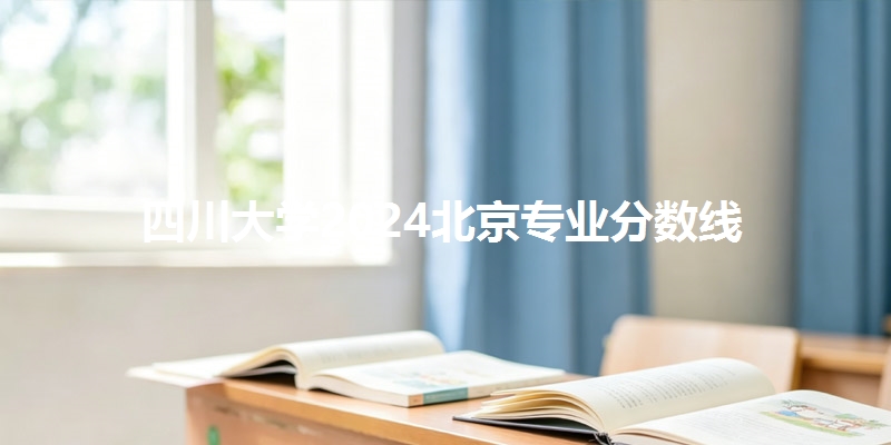 四川大学2024北京专业分数线