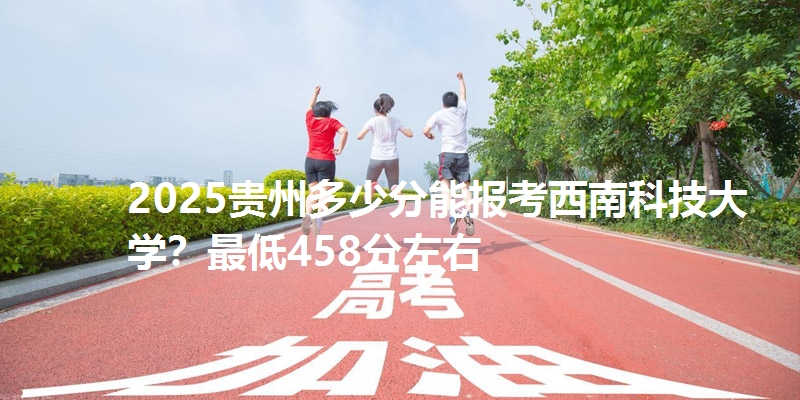 2025贵州多少分能报考西南科技大学？最低458分左右