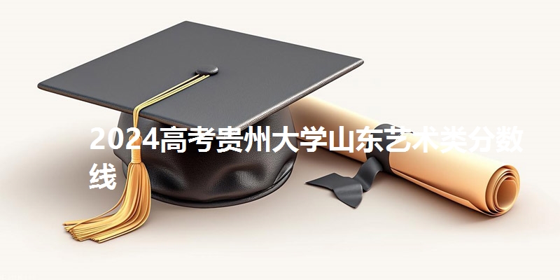 2024高考贵州大学山东艺术类分数线