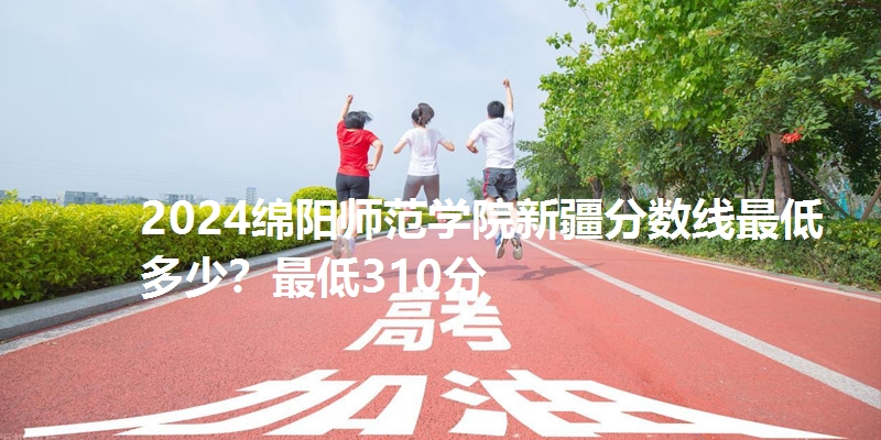 2024绵阳师范学院新疆分数线最低多少？最低310分