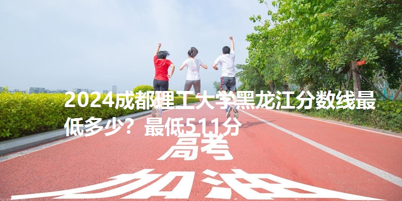 2024成都理工大学黑龙江分数线最低多少？最低511分
