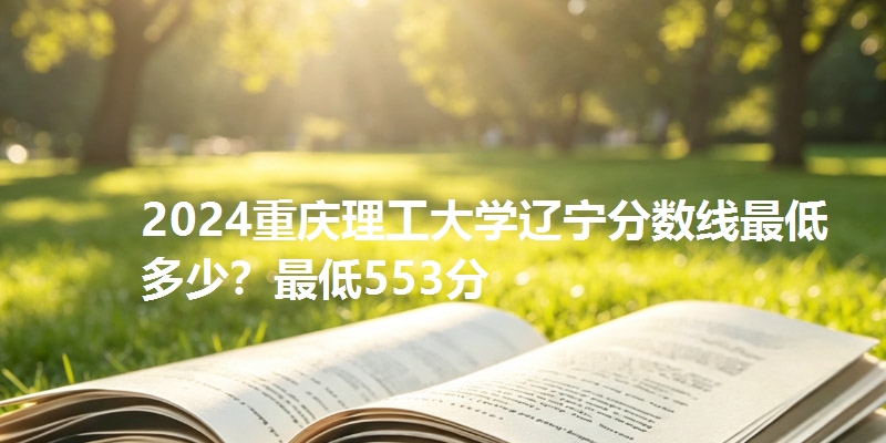 2024重庆理工大学辽宁分数线最低多少？最低553分
