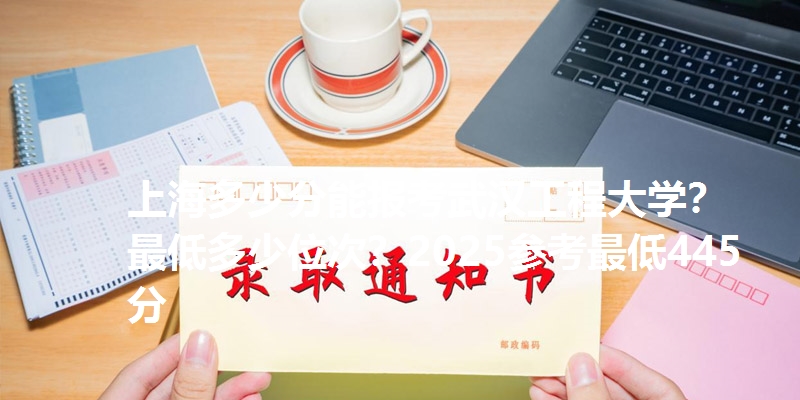 上海多少分能报考武汉工程大学？最低多少位次？2025参考最低445分