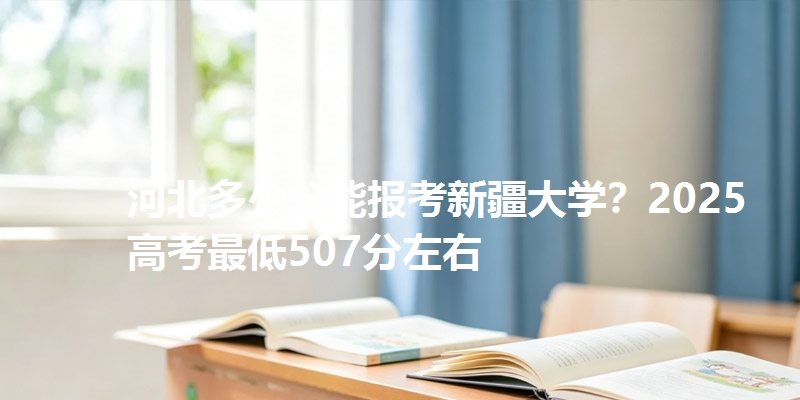 河北多少分能报考新疆大学？2025高考最低507分左右