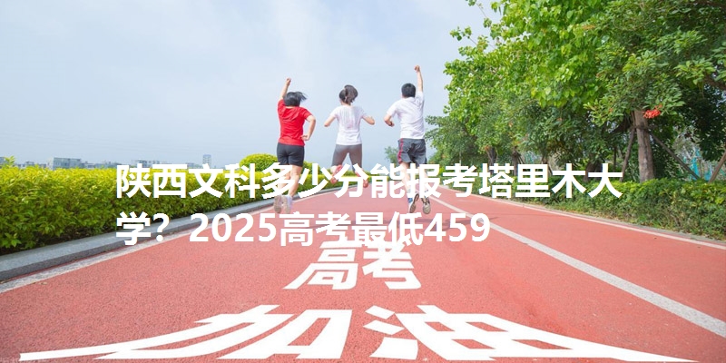 陕西文科多少分能报考塔里木大学？2025高考最低459