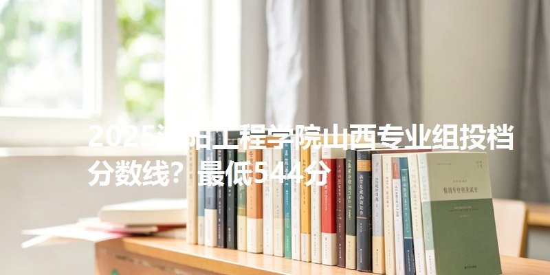 2025沈阳工程学院山西专业组投档分数线？最低544分