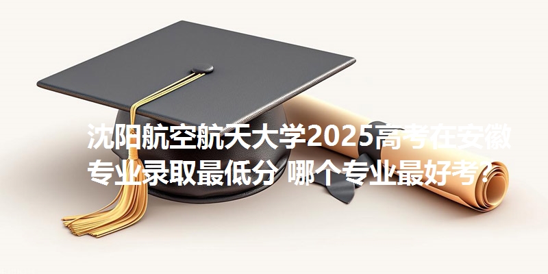 沈阳航空航天大学2025高考在安徽专业录取最低分 哪个专业最好考?