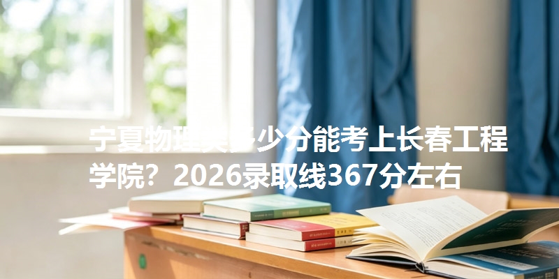宁夏物理类多少分能考上长春工程学院？2026录取线367分左右