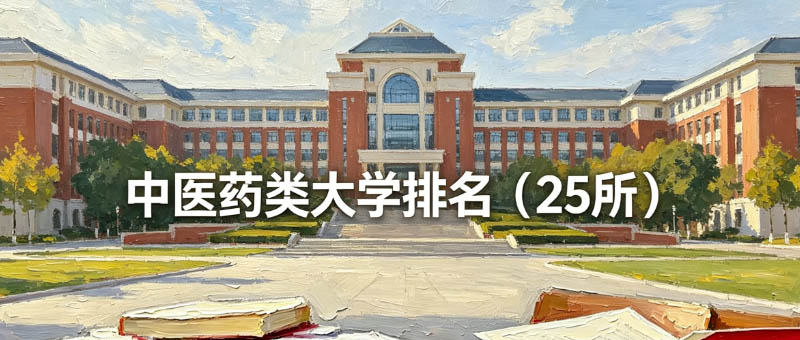 中医药类大学前十排名
