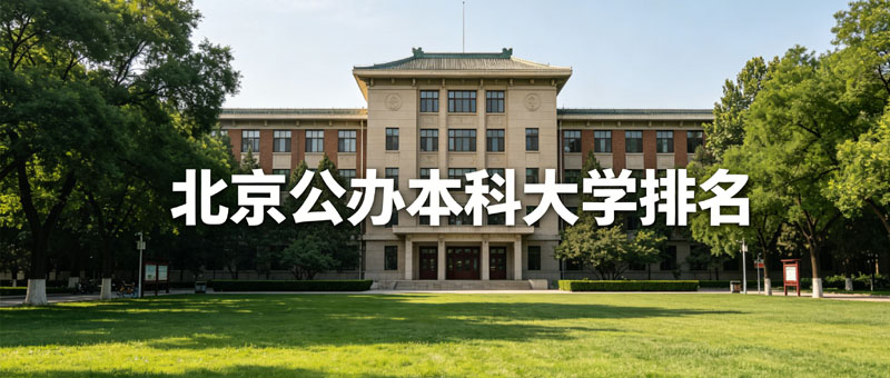 北京公办本科大学前十排名 47所好大学排名