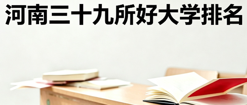 河南39所好大学排名