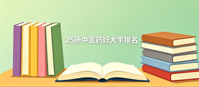 中医药本科大学排名哪个好？25所中医药好大学排名