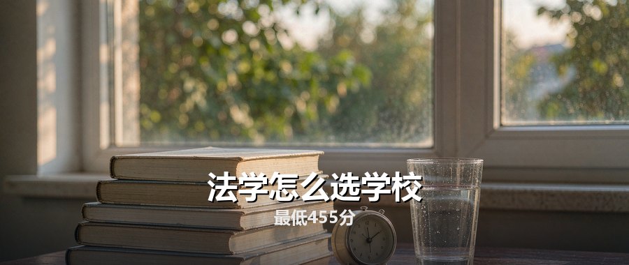 法学怎么选学校
