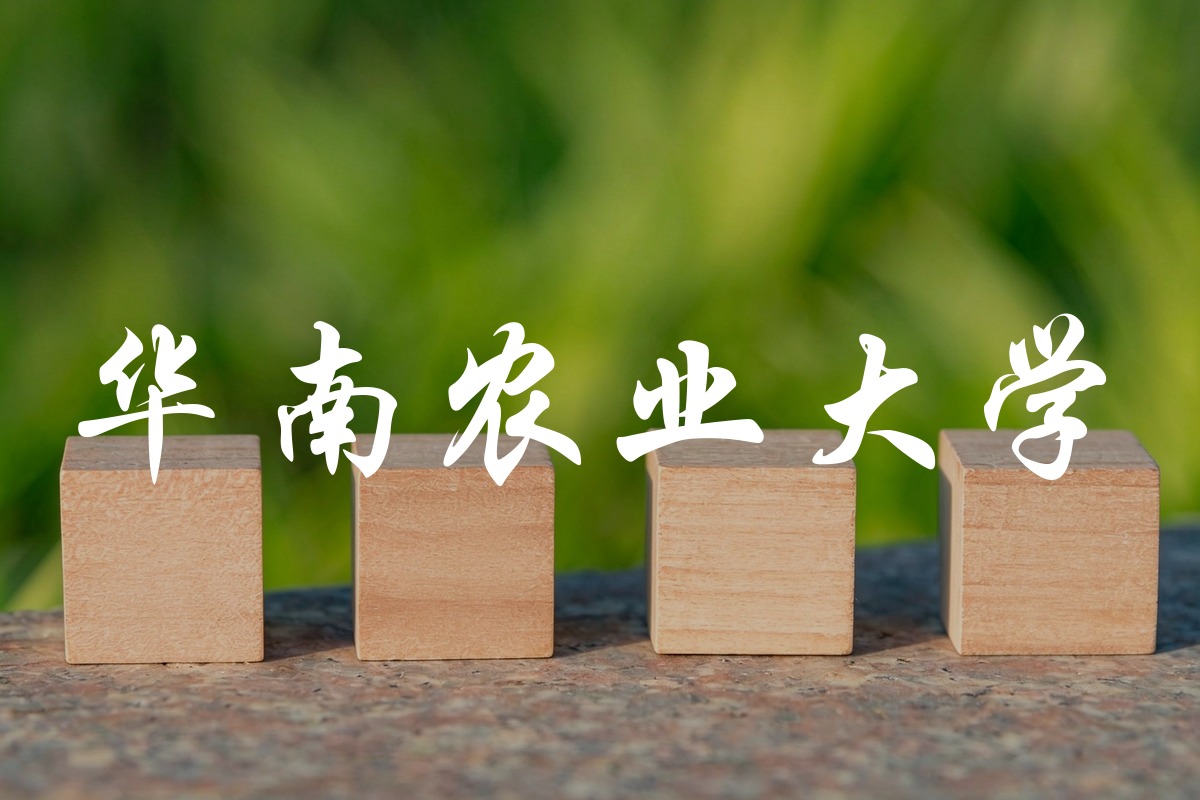 华南农业大学录取数据