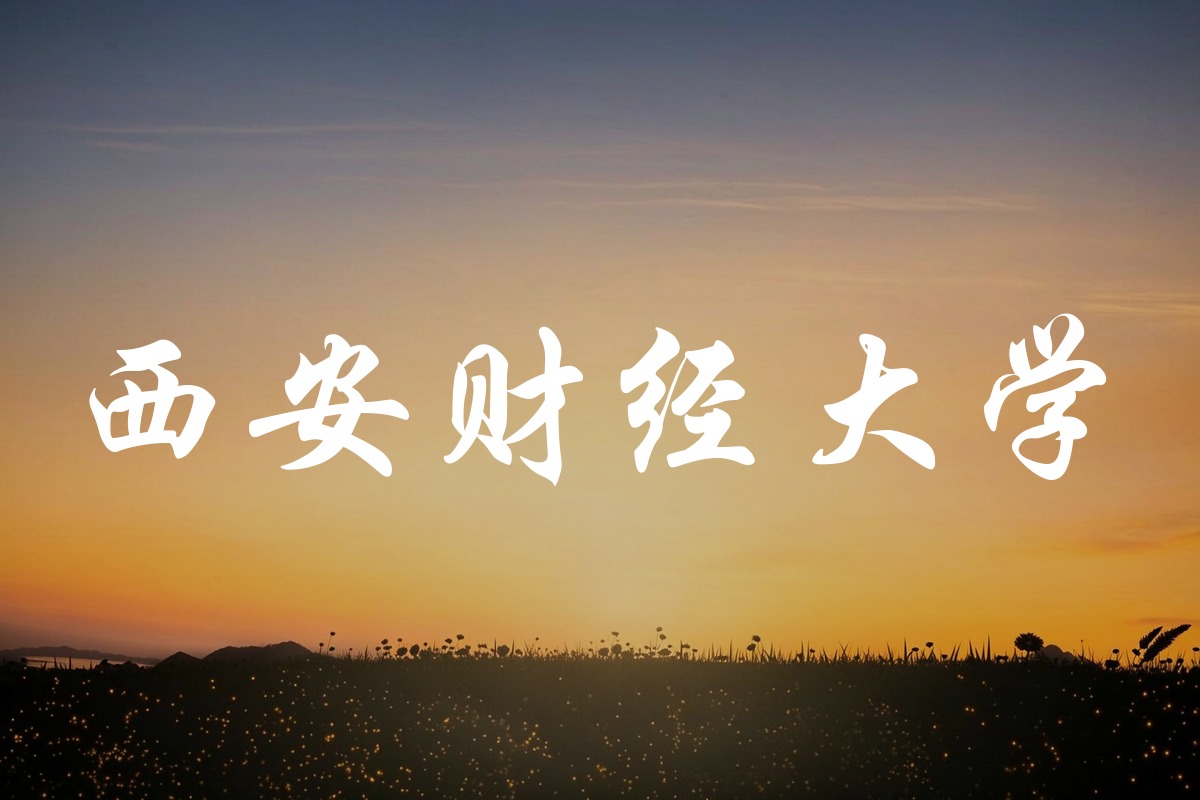 西安财经大学录取数据