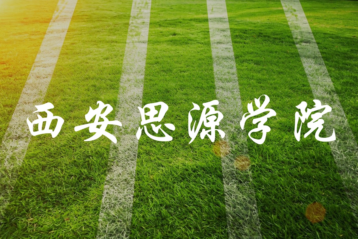 西安思源学院录取数据