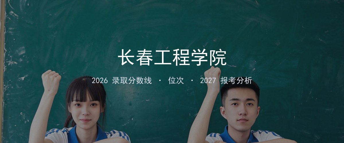 湖南填报参考｜长春工程学院2026年录取分数与位次