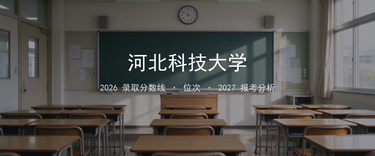 西藏考生必看：河北科技大学2026投档线与分专业分数