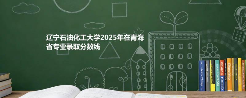 辽宁石油化工大学2025年在青海专业录取分数线