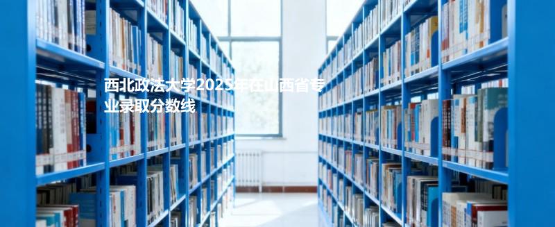 西北政法大学2025年在山西省专业录取分数线
