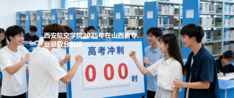 西安航空学院2025年在山西省专业录取分数线