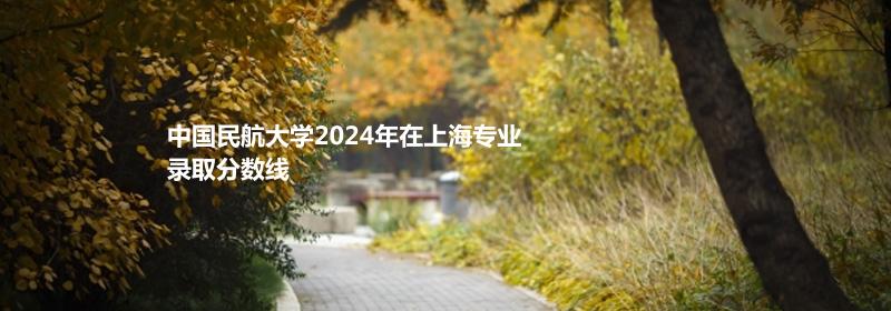 中国民航大学2024上海专业录取分数线 最低464分